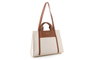 Vince Camuto Bolso Tote Mujer Polipiel Crema y Tostado 37x27x11 cm